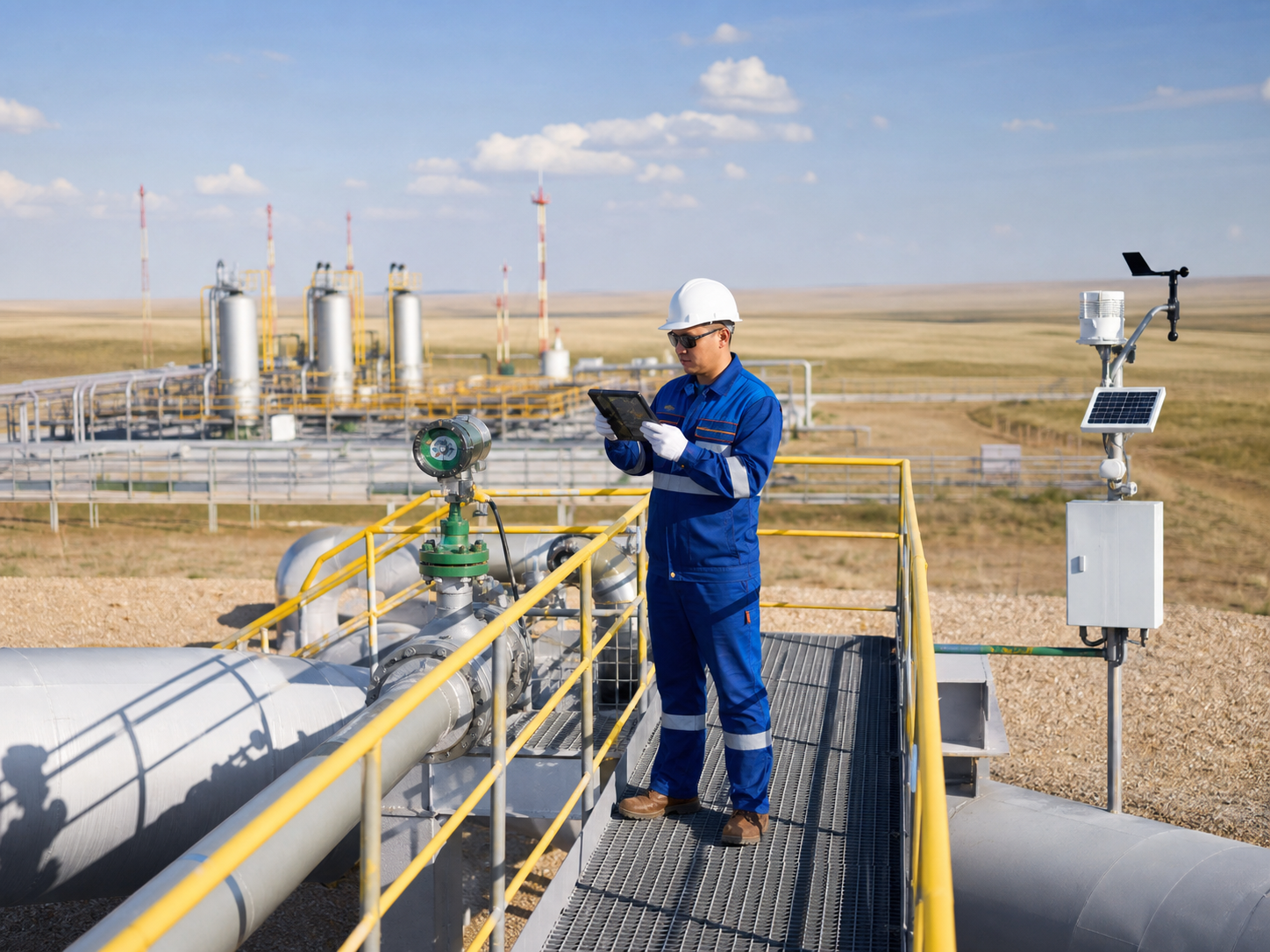 Responsible oilfield operations and environmental monitoring